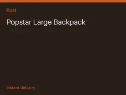Popstar Large Backpack #562689185 — Rust, лот №267325