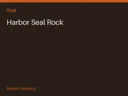 Harbor Seal Rock #573203841 — Rust, лот №266415