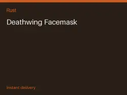 Deathwing Facemask #565558915 — Rust, лот №266701