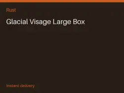 Glacial Visage Large Box #575845304 — Rust, лот №274083