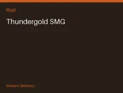 Thundergold SMG #572924495 — Rust, лот №267708