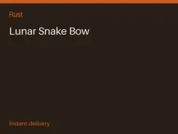 Lunar Snake Bow #569921144 — Rust, лот №265835