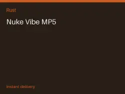 Nuke Vibe MP5 #571427058 — Rust, лот №265857