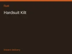 Hardsuit Kilt #571783306 — Rust, лот №265889
