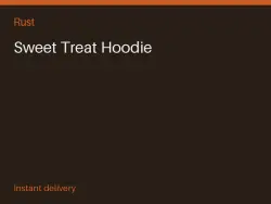 Sweet Treat Hoodie #571327163 — Rust, лот №265895