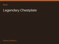 Legendary Chestplate #568570451 — Rust, лот №265966