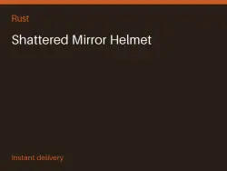 Shattered Mirror Helmet #565558924 — Rust, лот №265989