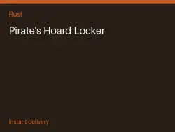 Pirate's Hoard Locker #567755705 — Rust, лот №273707