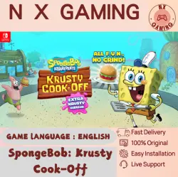 SpongeBob: Krusty Cook-Off Nintendo Switch 1/2