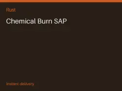 Chemical Burn SAP #572640131 — Rust, лот №273719
