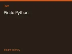 Pirate Python #568570164 — Rust, лот №274590