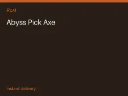 Abyss Pick Axe #572467893 — Rust, лот №266076