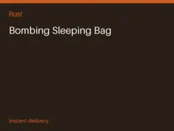 Bombing Sleeping Bag #565855215 — Rust, лот №267752