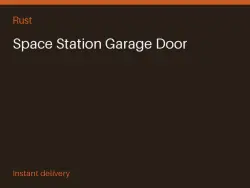 Space Station Garage Door #574438870 — Rust, лот №267820