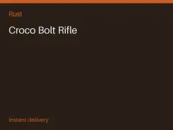 Croco Bolt Rifle #568553272 — Rust, лот №267880