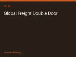 Global Freight Double Door #574930551 — Rust, лот №267425