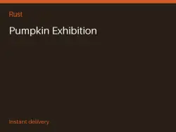 Pumpkin Exhibition #571447814 — Rust, лот №266262
