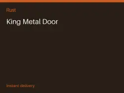 King Metal Door #574714701 — Rust, лот №266265