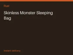 Skinless Monster Sleeping Bag #576088992 — Rust, лот №266255
