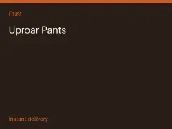 Uproar Pants #574337362 — Rust, лот №266291