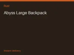Abyss Large Backpack #575118317 — Rust, лот №273752