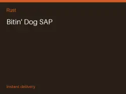 Bitin' Dog SAP #568001229 — Rust, лот №267433