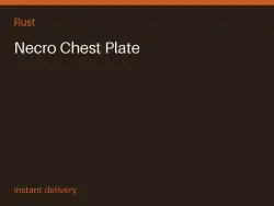 Necro Chest Plate #580364171 — Rust, лот №280509