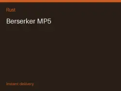Berserker MP5 #574436342 — Rust, лот №266427