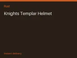 Knights Templar Helmet #570068129 — Rust, лот №266434