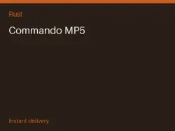 Commando MP5 #575731346 — Rust, лот №273811