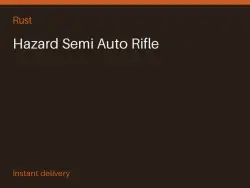 Hazard Semi Auto Rifle #575675784 — Rust, лот №273829