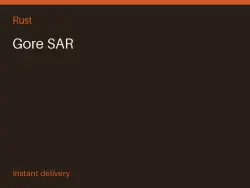 Gore SAR #573423213 — Rust, лот №273839