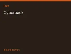 Cyberpack #574038124 — Rust, лот №266549