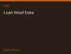 Loan Woof Eoka #576280979 — Rust, лот №266566