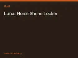 Lunar Horse Shrine Locker #575206075 — Rust, лот №273903