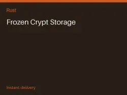 Frozen Crypt Storage #568555341 — Rust, лот №266696