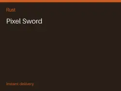 Pixel Sword #573912146 — Rust, лот №266709