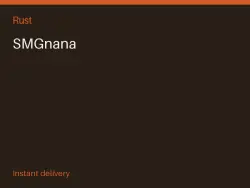 SMGnana #568565021 — Rust, лот №273977