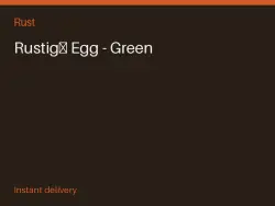 Rustigé Egg - Green #575732318, лот №266825
