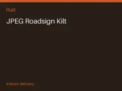 JPEG Roadsign Kilt #572452475 — Rust, лот №266830