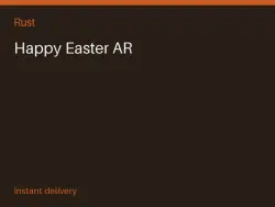Happy Easter AR #577465863 — Rust, лот №279676