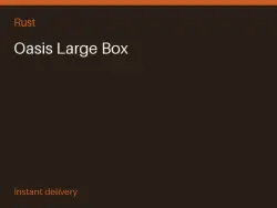 Oasis Large Box #575732583 — скриншот 1