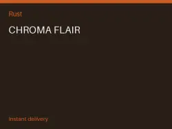 CHROMA FLAIR #571327298 — Rust, лот №266887
