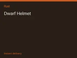 Dwarf Helmet #571327062 — Rust, лот №267620