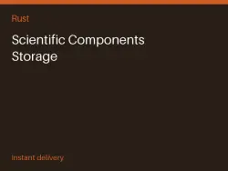 Scientific Components Storage #573879964 — Rust, лот №267626