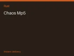Chaos Mp5 #573912085 — Rust, лот №267630
