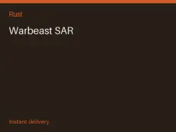 Warbeast SAR #568564500 — Rust, лот №266896