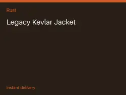 Legacy Kevlar Jacket #574174210 — Rust, лот №268008