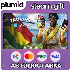 DLC Tropico 6 - Spitter Steam Gift / Россия + МИР / АВТО