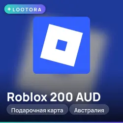 Roblox 200 AUD, подарочная карта, Австралия, лот №278667